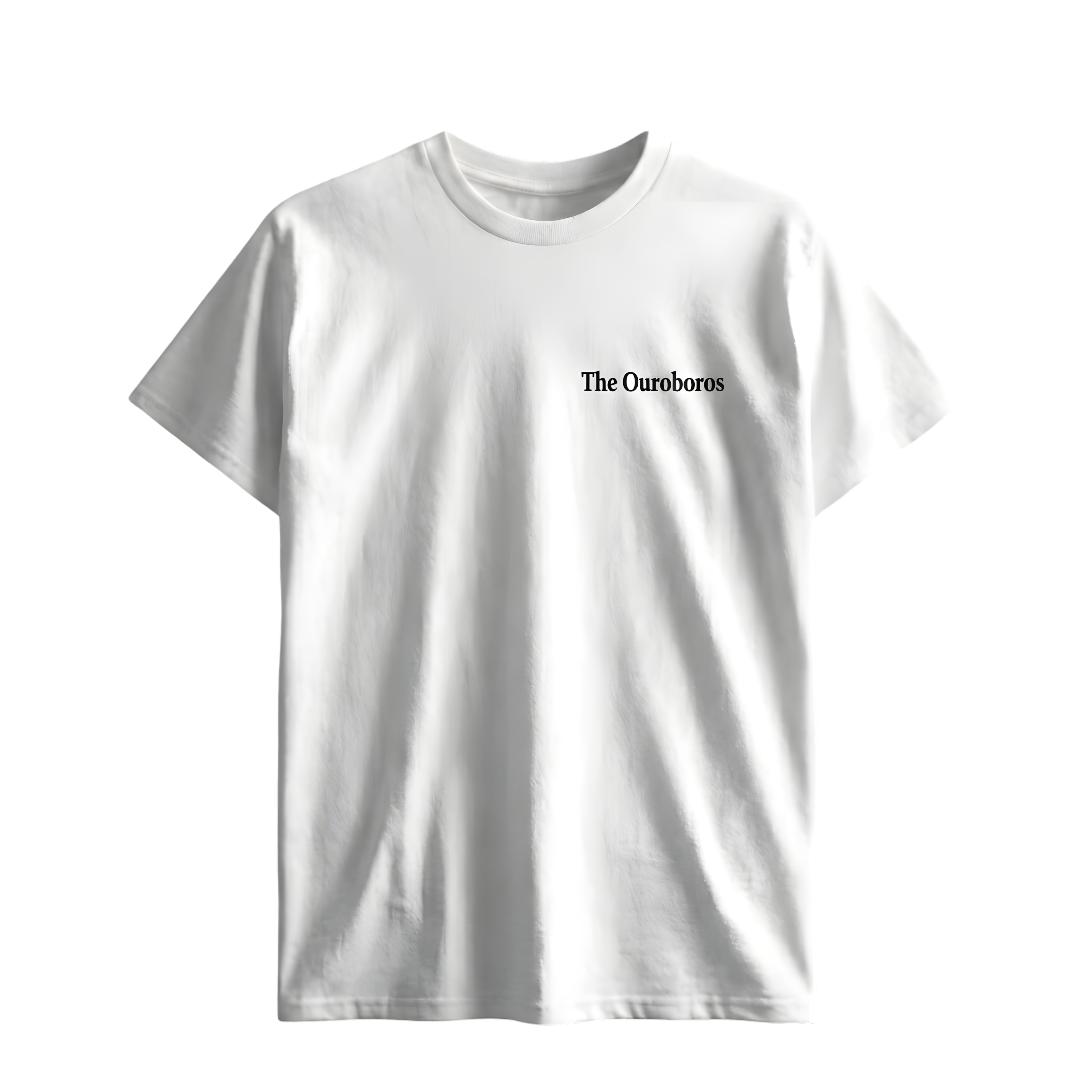 T-shirt front print White