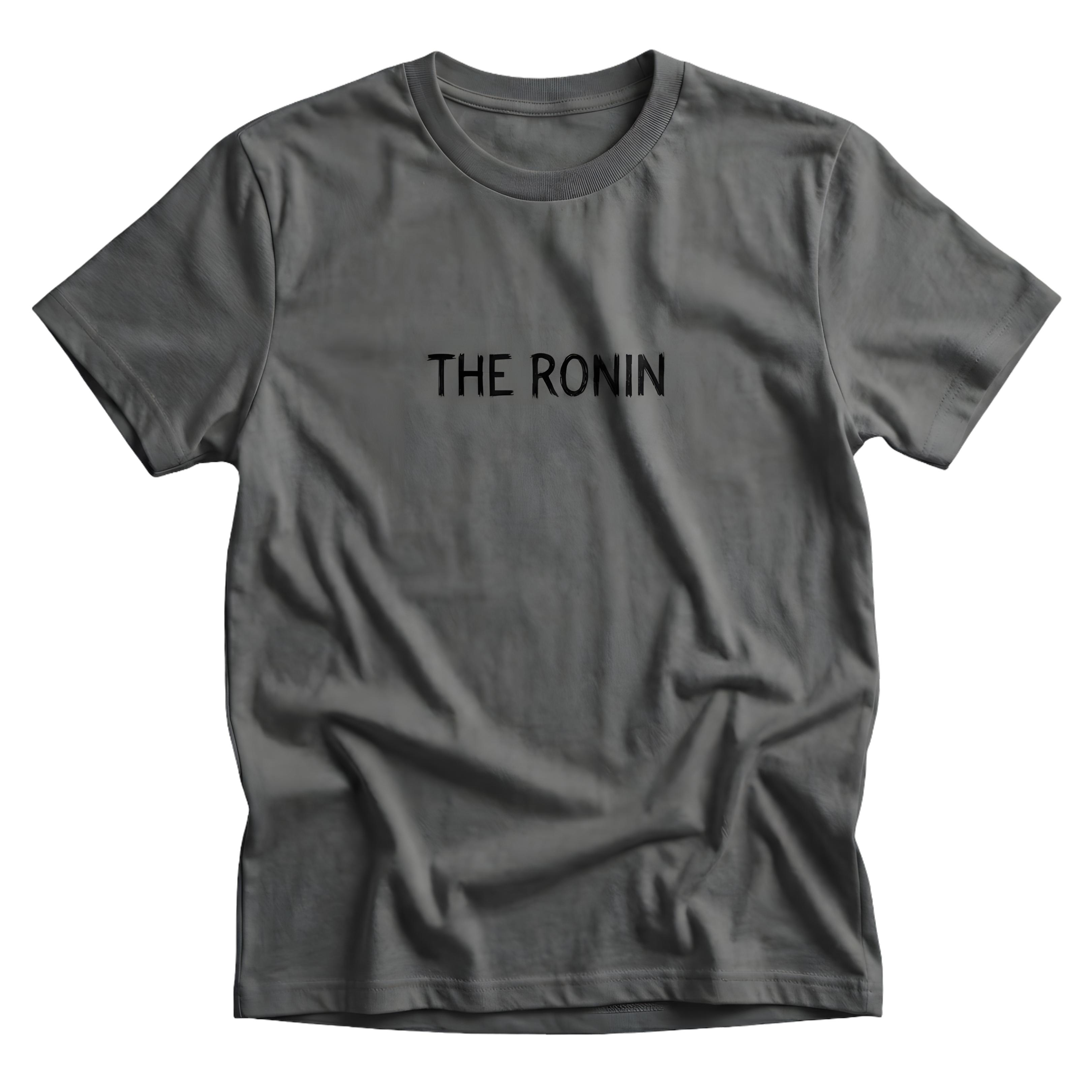 Slate Grey front print with The Ronin text